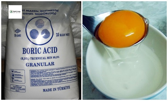 Cách diệt gián bằng acid boric và lòng đỏ trứng gà