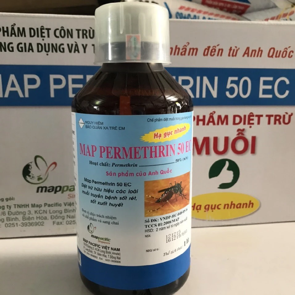 Thuốc diệt muỗi Permethrin 50EC có độc không?